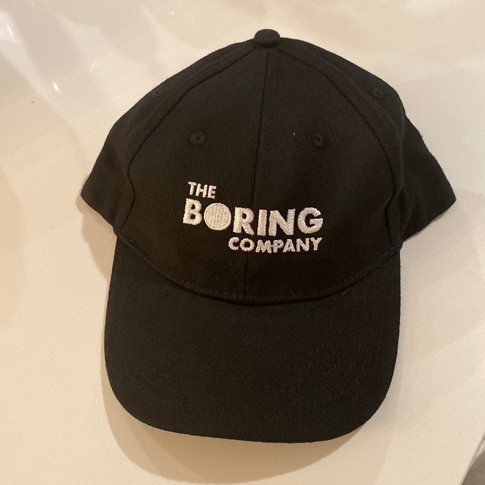 Authentic The Boring Company hat
